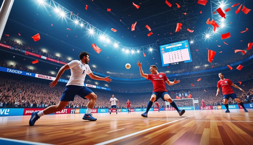découvrez tous les résultats de la ligue des champions de handball : scores, classements et faits marquants des matchs en cours et des dernières rencontres.