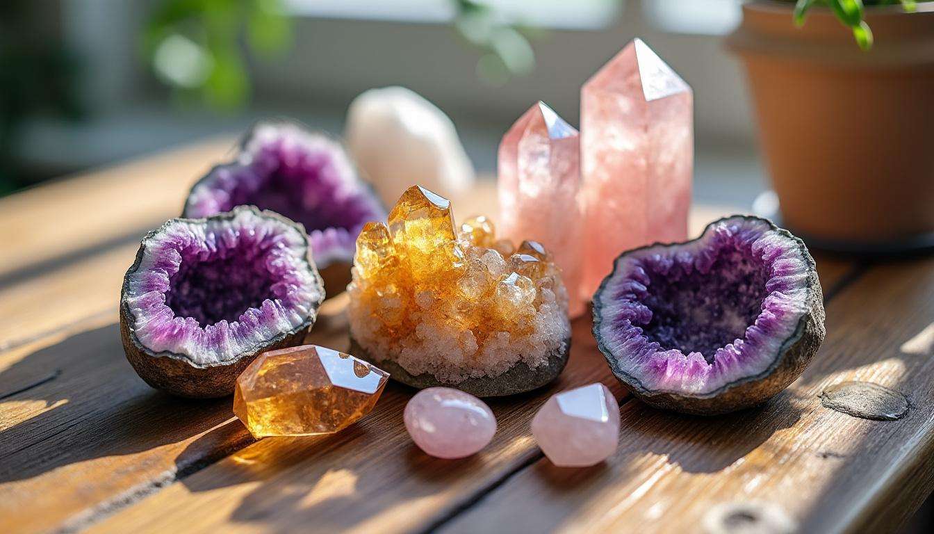explorez les pierres du bien-être, apprenez leur signification unique et découvrez comment elles peuvent améliorer votre équilibre et votre énergie au quotidien.