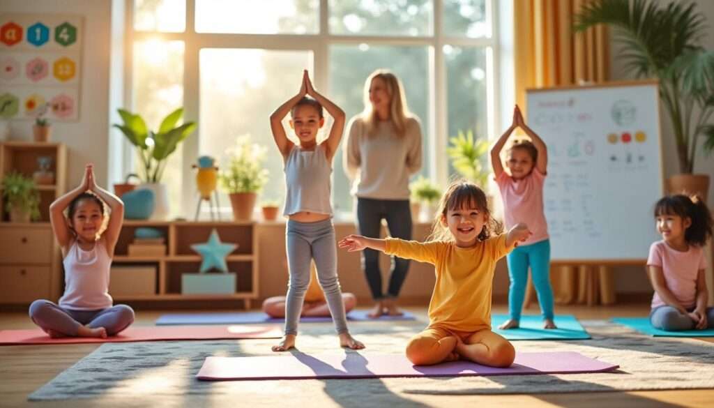 découvrez les bienfaits du yoga en maternelle en 2025 : amélioration de la concentration, gestion des émotions et développement moteur pour les jeunes enfants.