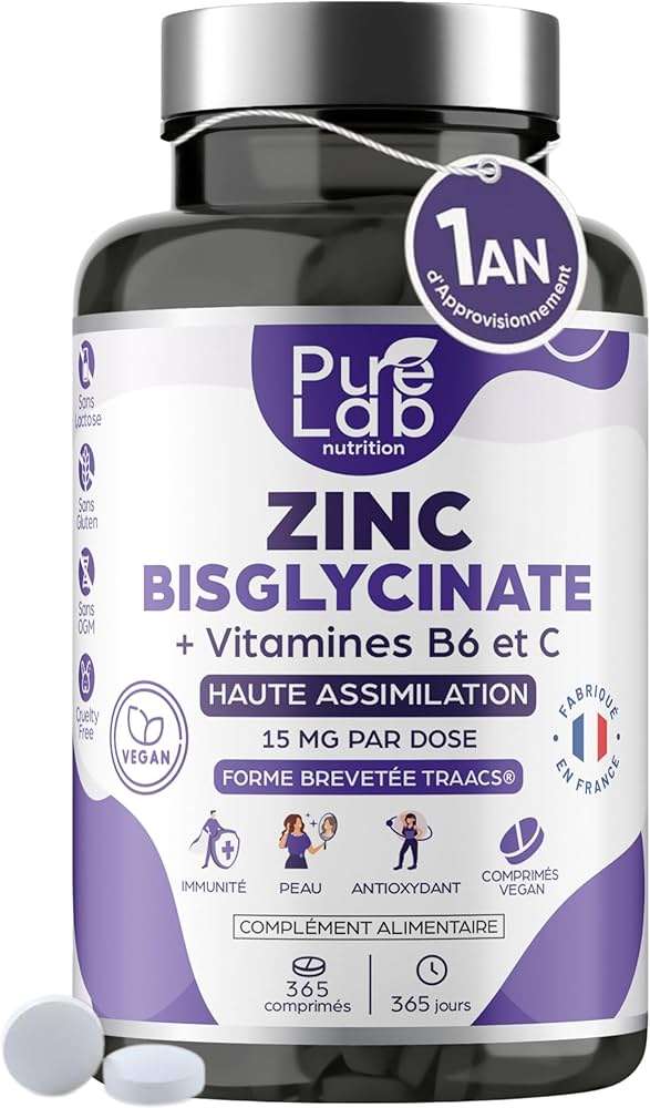 découvrez les nombreux avantages santé du zinc bisglycinate, un complément facile à assimiler qui soutient le système immunitaire, améliore la peau et favorise la récupération.