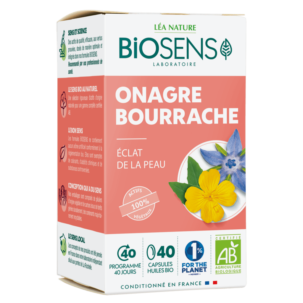 découvrez les bienfaits des capsules d'onagre et de bourrache pour votre santé : hydratation de la peau, équilibre hormonal et soutien du système immunitaire.