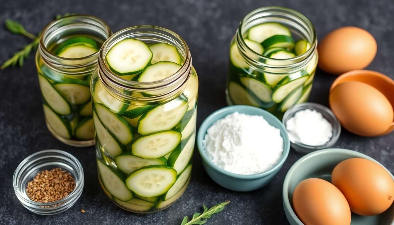 découvrez une recette facile de pickles maison à base d'oignon et de concombre pour des conserve savoureuses et rapides à préparer.