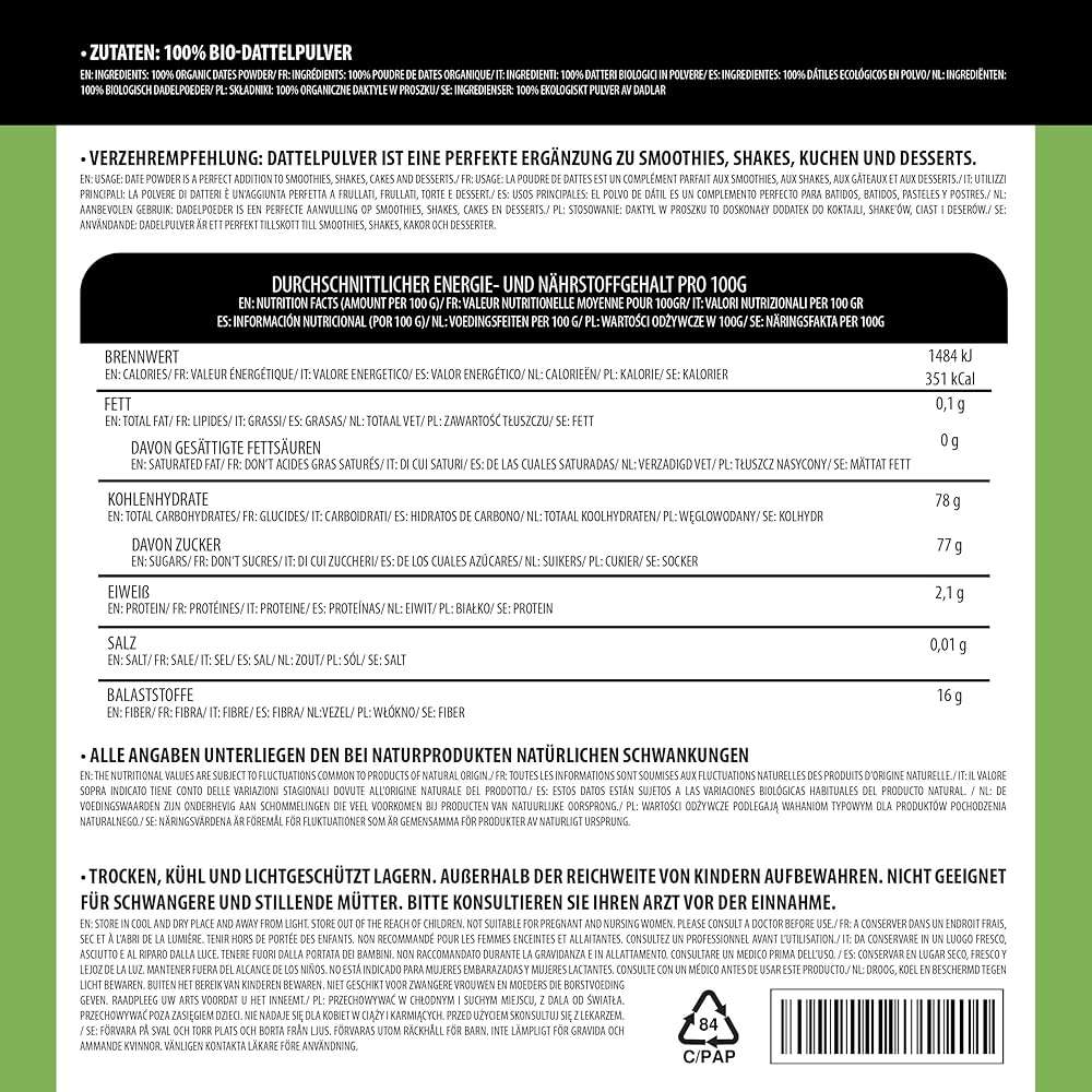 découvrez la poudre de dattes, un sucre naturel bénéfique riche en nutriments, idéal pour sucrer vos préparations de manière saine et savoureuse.