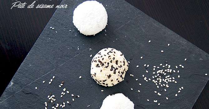 découvrez notre recette facile de mochi au sésame noir, un dessert japonais moelleux et délicieusement parfumé à préparer chez vous.
