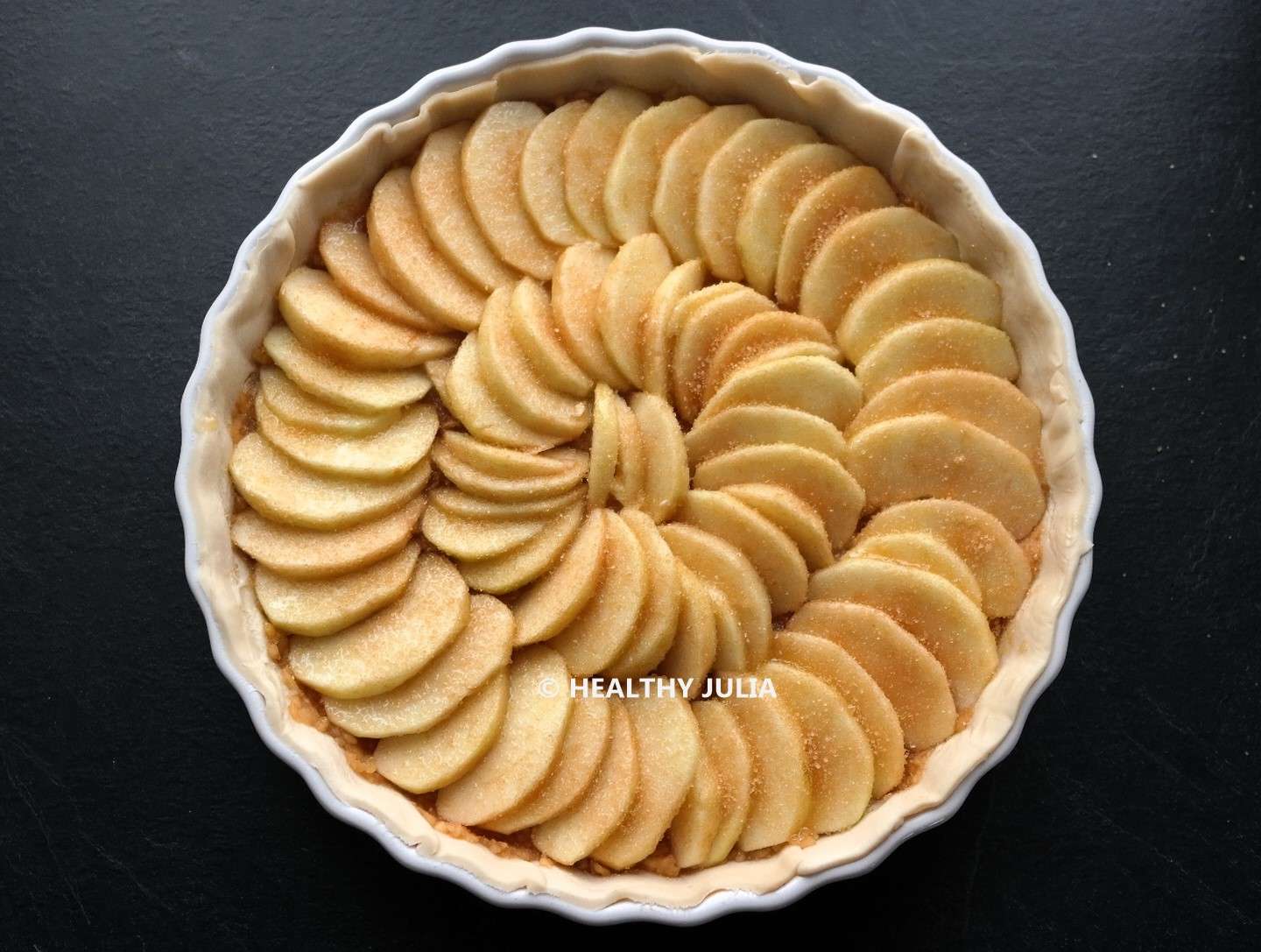découvrez notre recette de tarte aux pommes healthy et rapide, parfaite pour une gourmandise saine et facile à préparer chez vous.